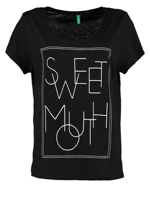 T-shirt imprimé - black