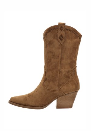 MARTINA - Botas camperas - camel