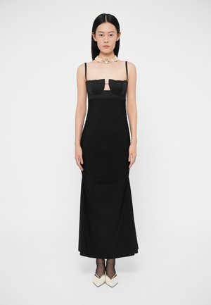 VIVIAN MIDI DRESS - Maksi garuma kleita - black