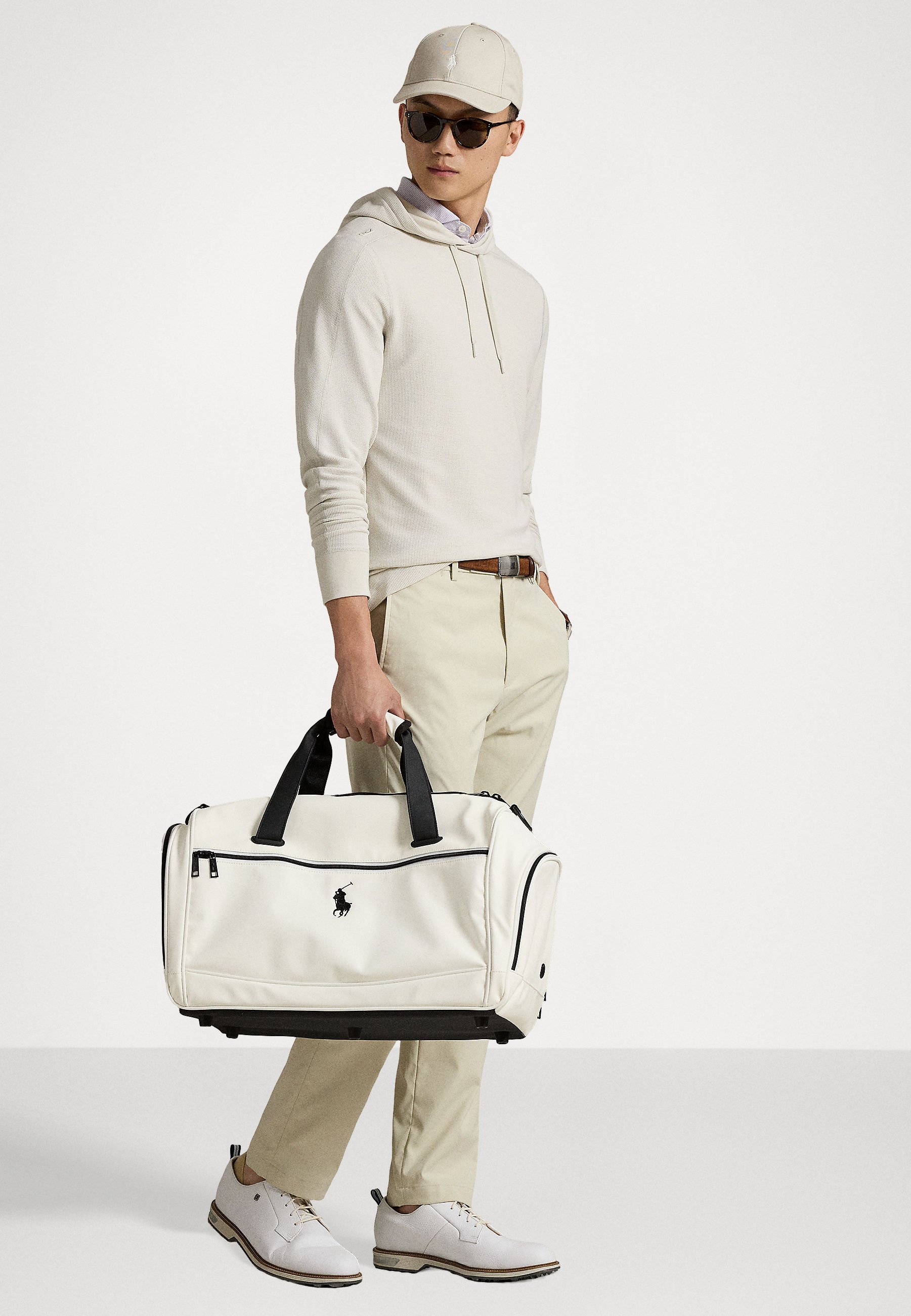 Polo Ralph Lauren EMBROIDERED LOGO GOLF BOSTON BAG - Reisetasche