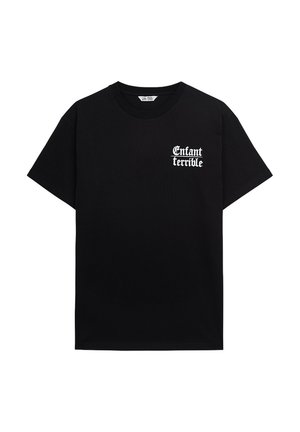 Marškinėliai su spaudiniu - black