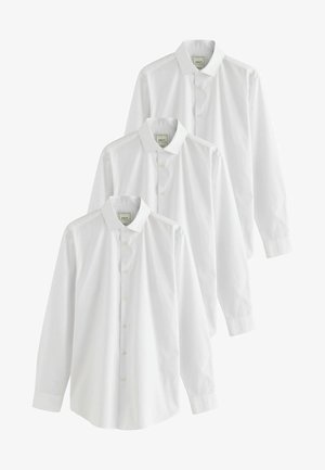 3 PACK - SLIM FIT - Dalykiniai marškiniai - white