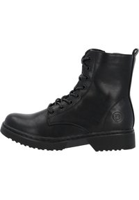 Palado Stivaletti con plateau - black