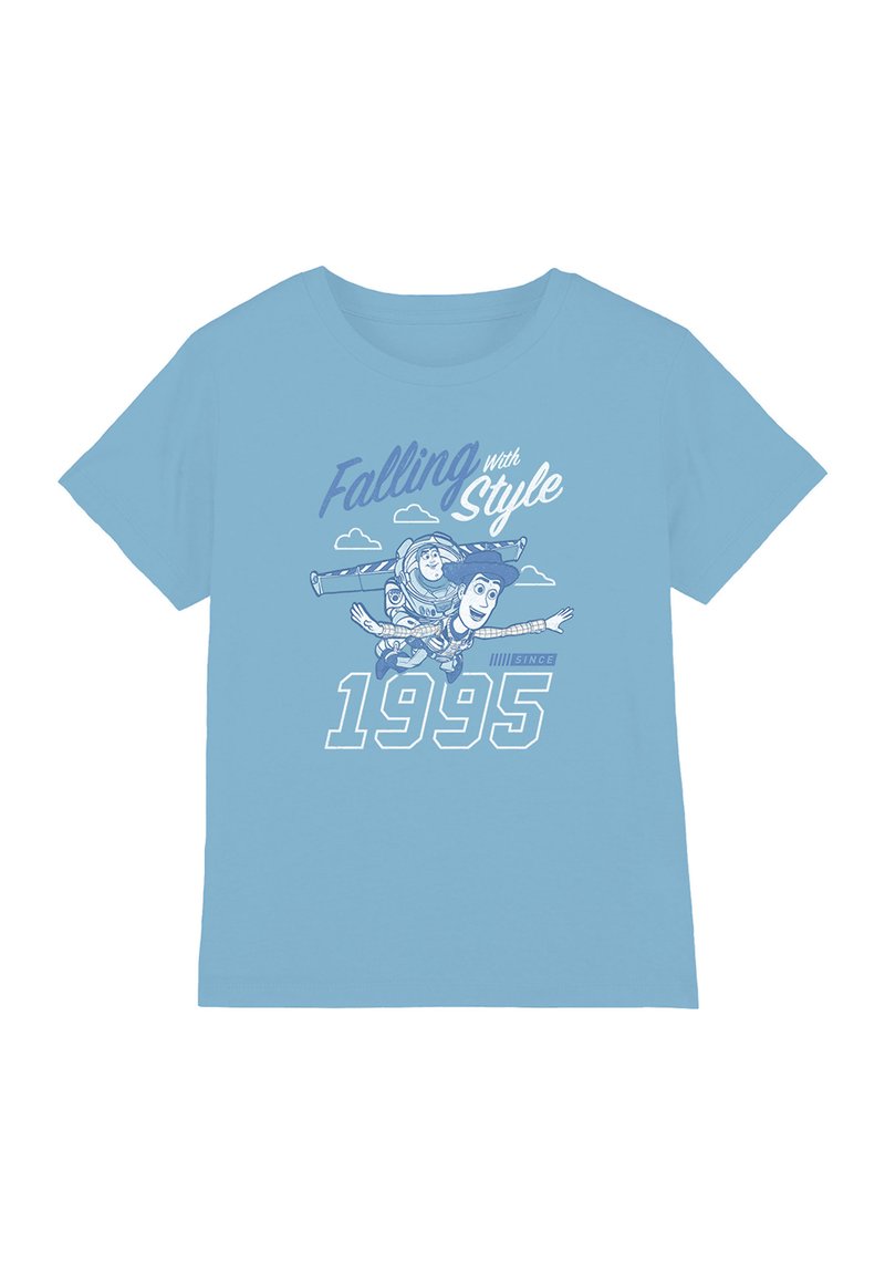 Disney TOY STORY FALLING WITH STYLE AND BUZZ - Print T-shirt - light ...