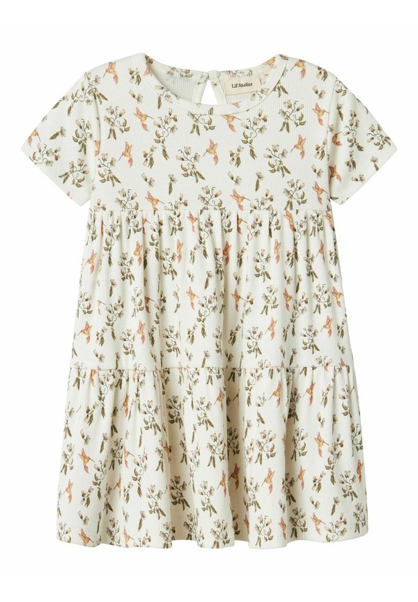 KURZARM - Strickkleid - coconut milk