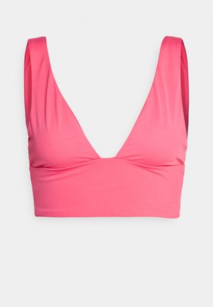 We Are We Wear AMY PLUNGE - Bikiniyläosa - cerise