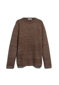 ARMEDANGELS TOLAA - Strickpullover - deep brown sand stone