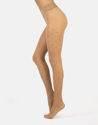 Calzitaly SEAMLESS 15 DEN - Medias - mottled beige