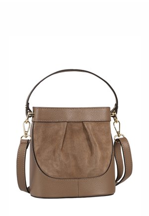 UMHÄNGET - Handtas - taupe beige