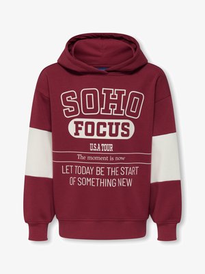 Džemperis su gobtuvu - tibetan red