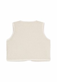 Petit Bateau BÉBÉ GILET FAUSSE FOURRURE - Γιλέκο - milk/multicolour