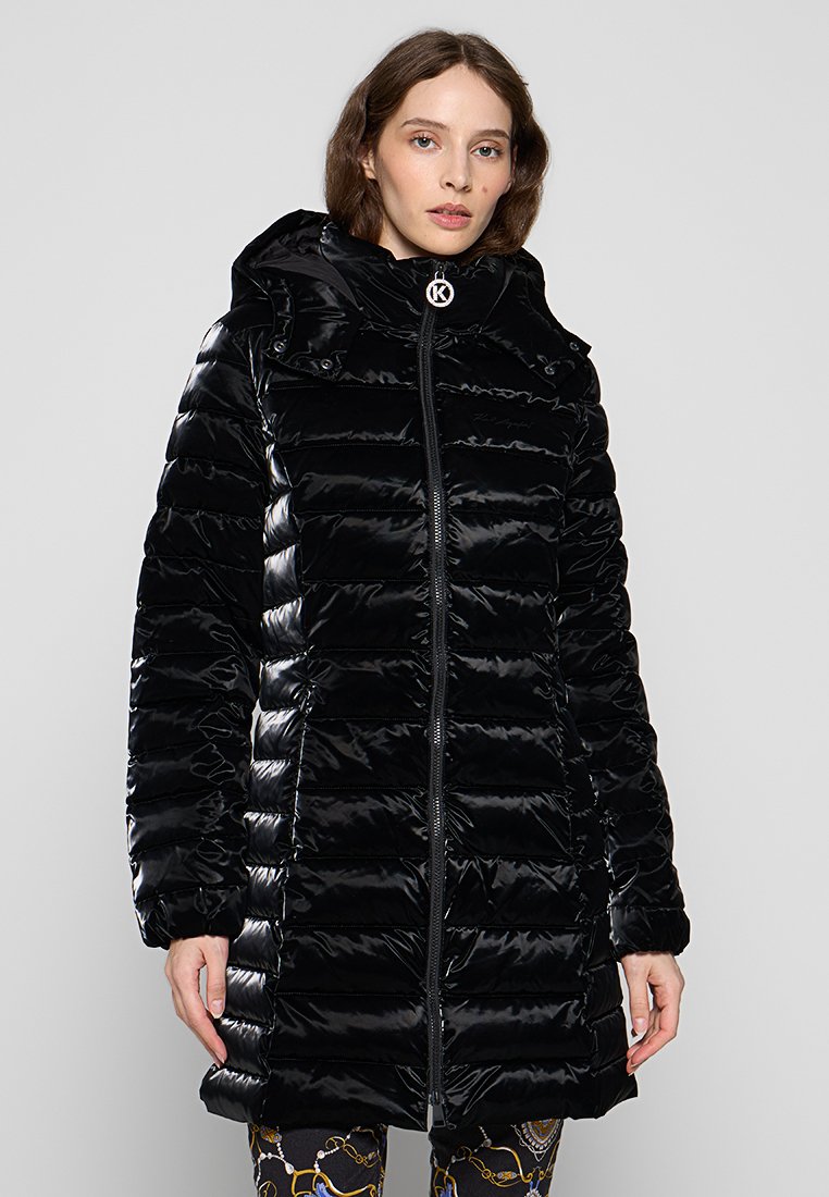 Karl Lagerfeld Wintermantel zwart Karl Lagerfeld Wintermantel zwart