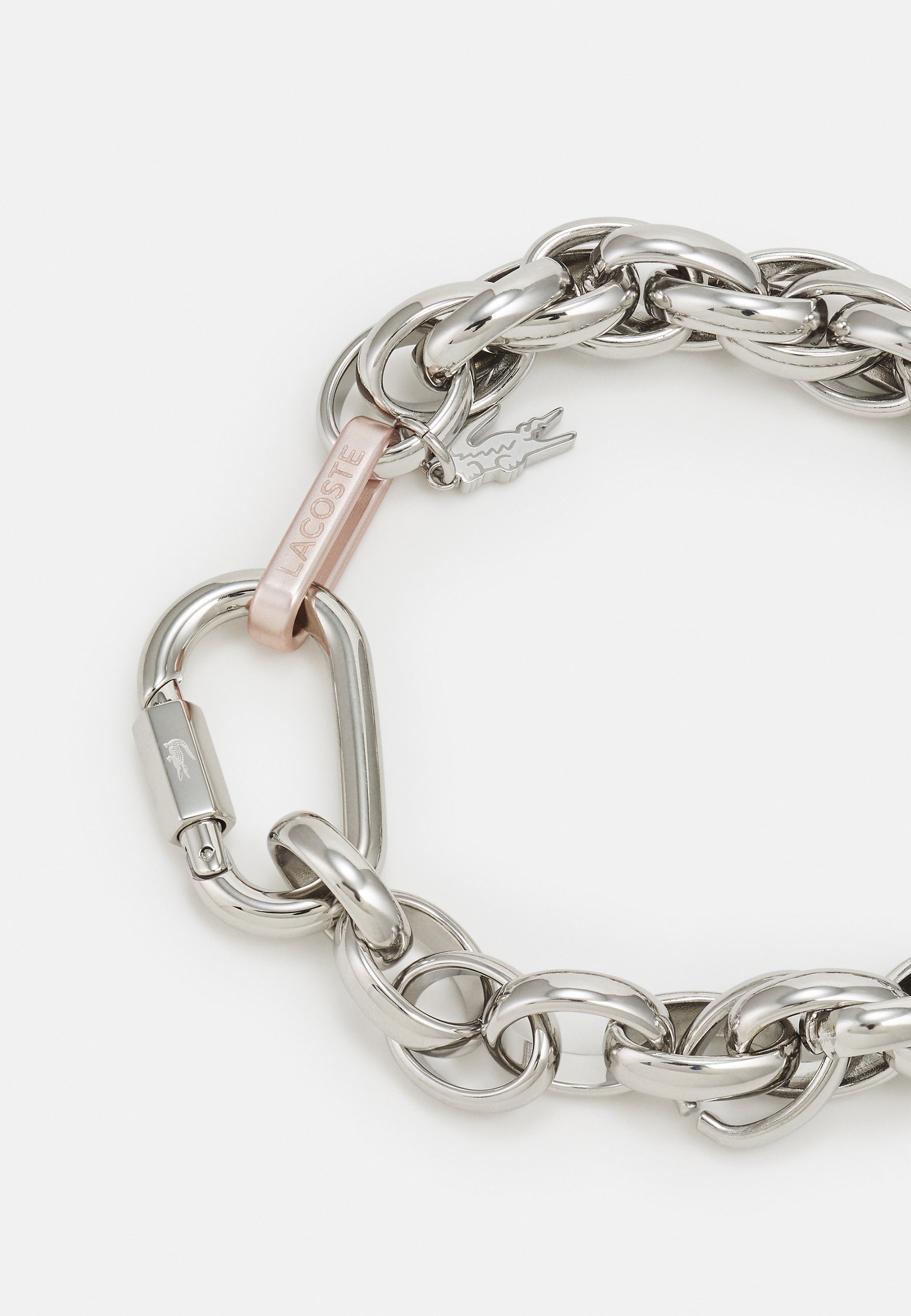 【LACOSTE】AUDACIA ブレスレット Lacoste AUDACIA - Bracelet - silver-coloured/rosé/silver