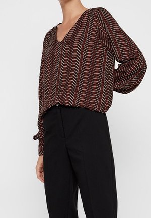 Bluse - brown