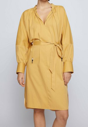 Hverdagskjole - dark yellow