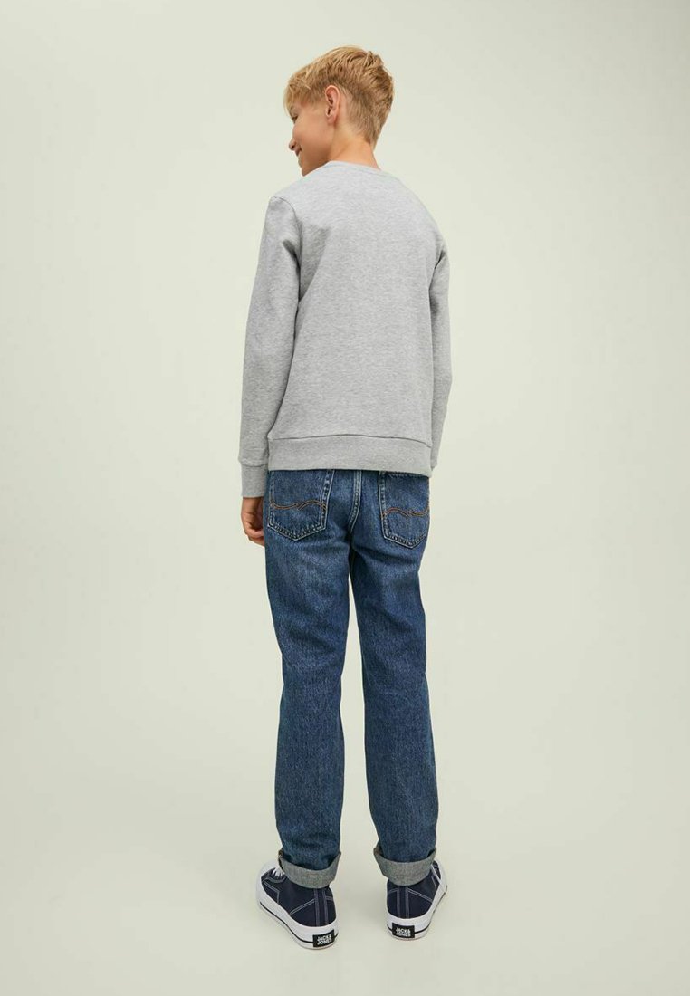 Kinder Pullover | Jack & Jones Junior Sweatshirt light grey melange/grau - KM54067 Kinder Pullover | Jack & Jones Junior Sweatshirt light grey melange/grau - KM54067