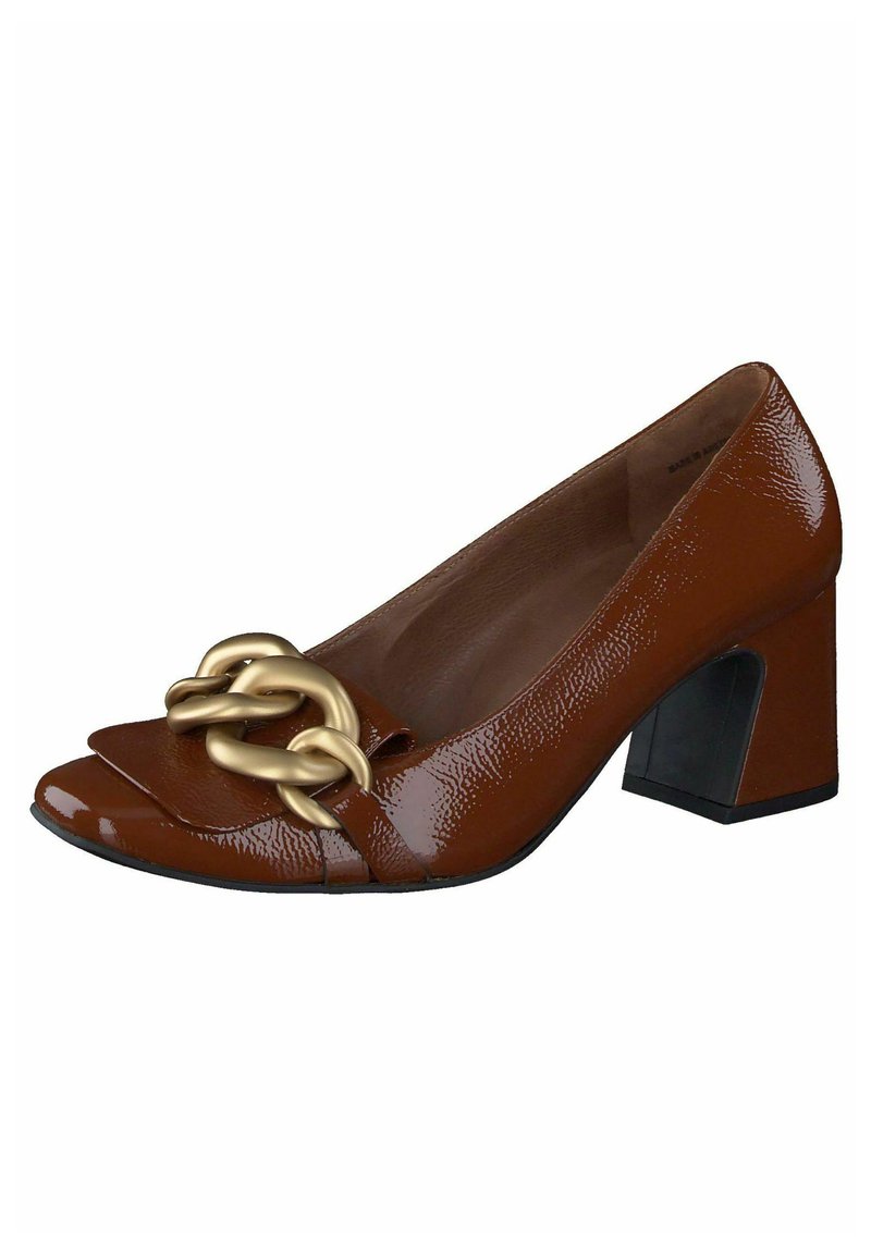 Damen Klassische Pumps | Paul Green Pumps mittelbraun/braun - FJ84106 Damen Klassische Pumps | Paul Green Pumps mittelbraun/braun - FJ84106
