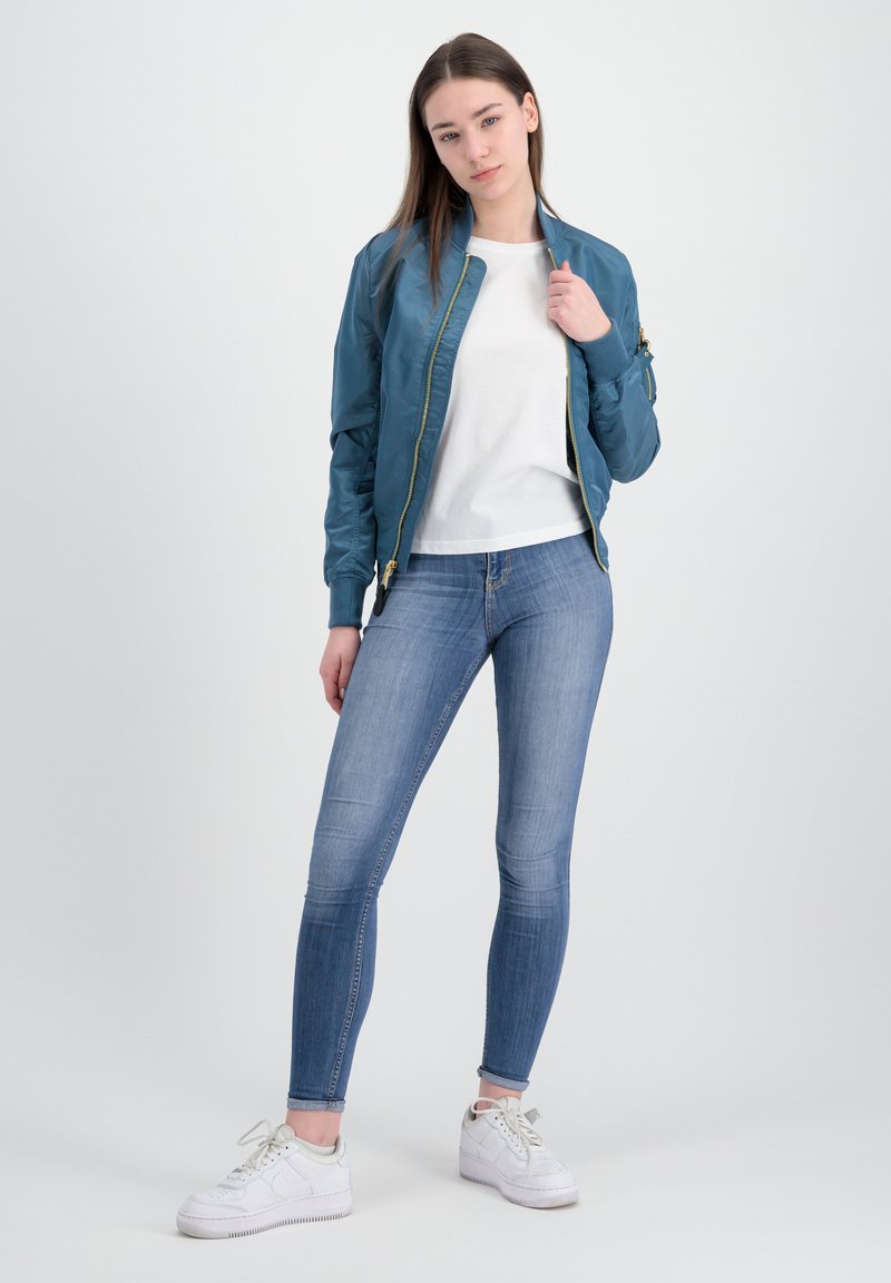 alpha industries Bomberjacks blauw