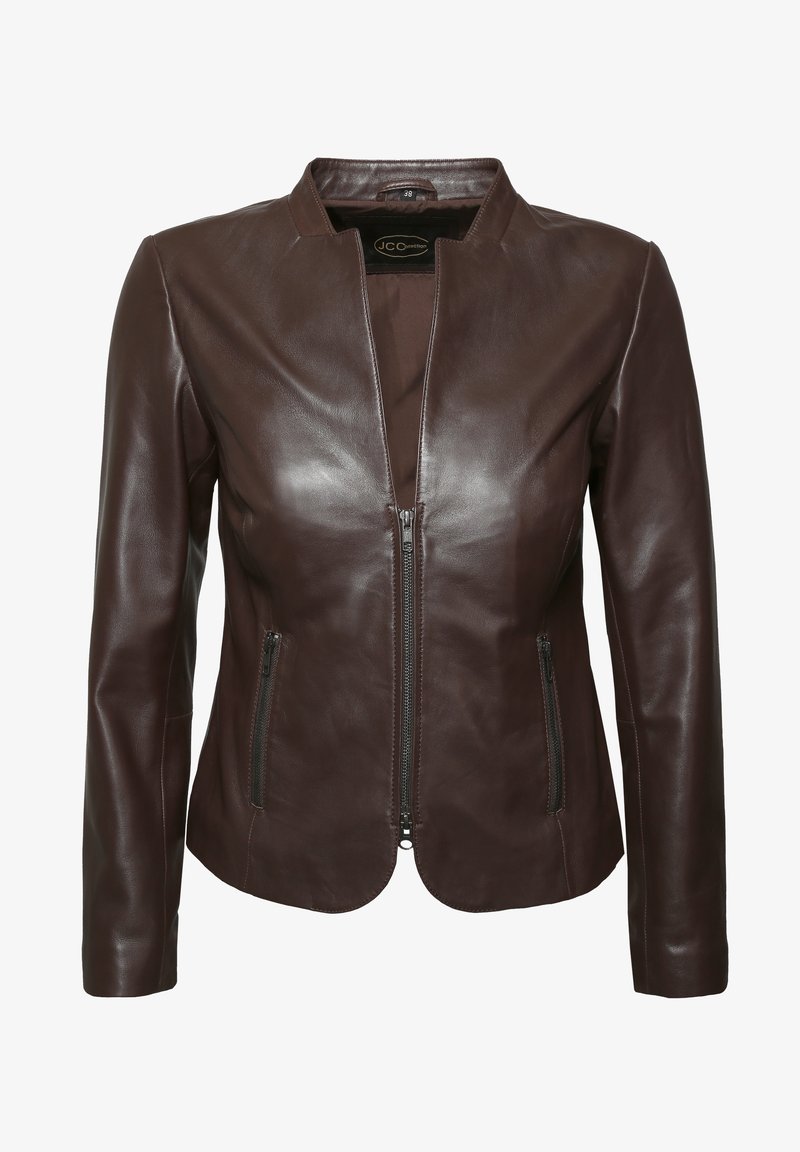 JCC Veste en cuir - brown