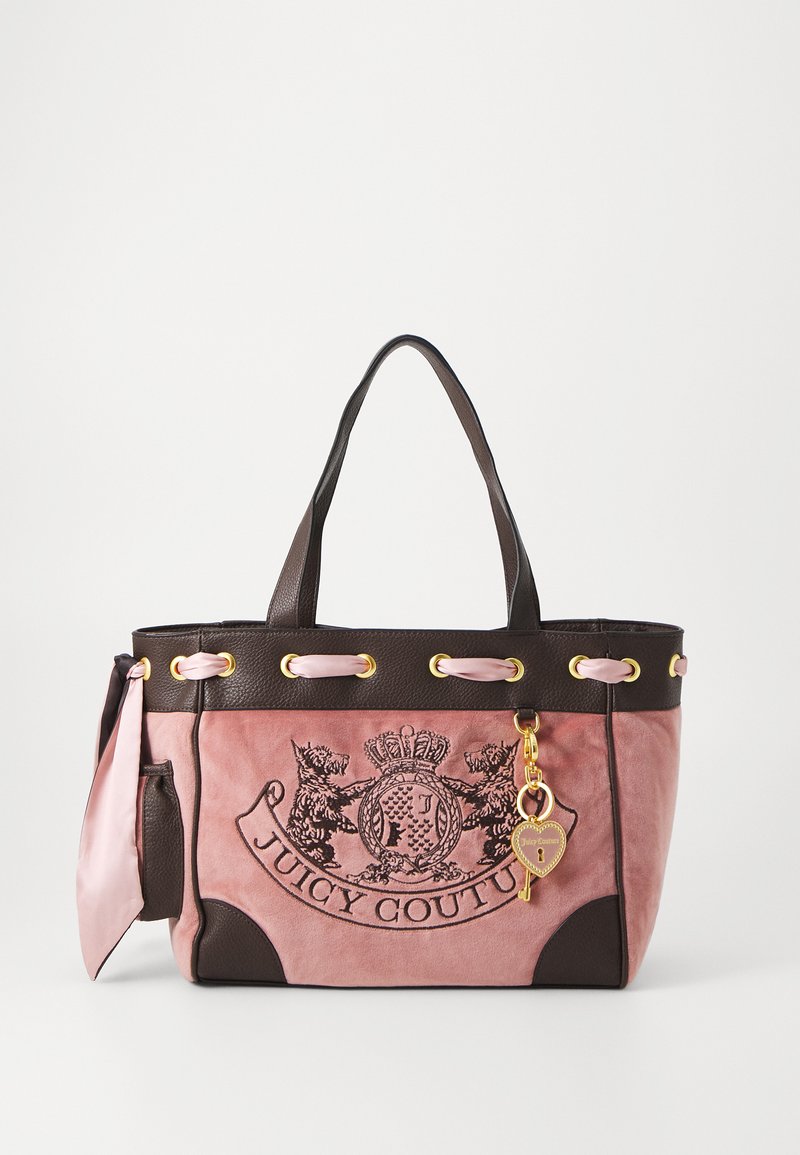 Juicy Couture DUOBLE HAND UNISEX - Mala de mão - powder pink