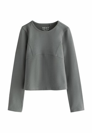 Next, LONG SLEEVE SEAM DETAIL TOP - Maglietta a manica lunga - grey