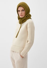 s.Oliver BALACLAVA - Foulard à cheveux - khaki oliv