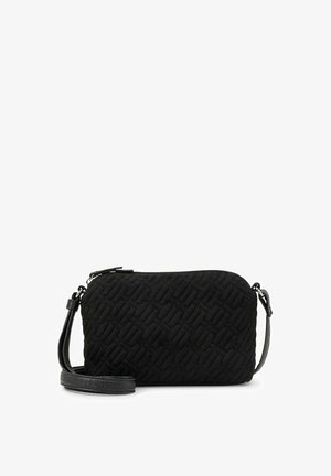 TOM TAILOR, TOM TAILOR BAGS TTXANTHIA UMHÄNGETASCHE MIT LOGO-PRÄGUNG - Schoudertas - schwarz black