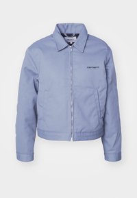 Carhartt WIP MODULE SCRIPT JACKET - Nyári dzseki - dove grey/black ...