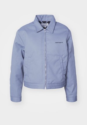 Carhartt WIP MODULE SCRIPT JACKET - Leichte Jacke - dove grey/black rigid