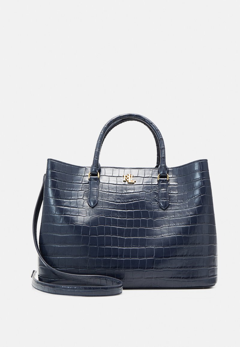 Lauren Ralph Lauren MARCY SATCHEL LARGE Tote bag refined navy/dark