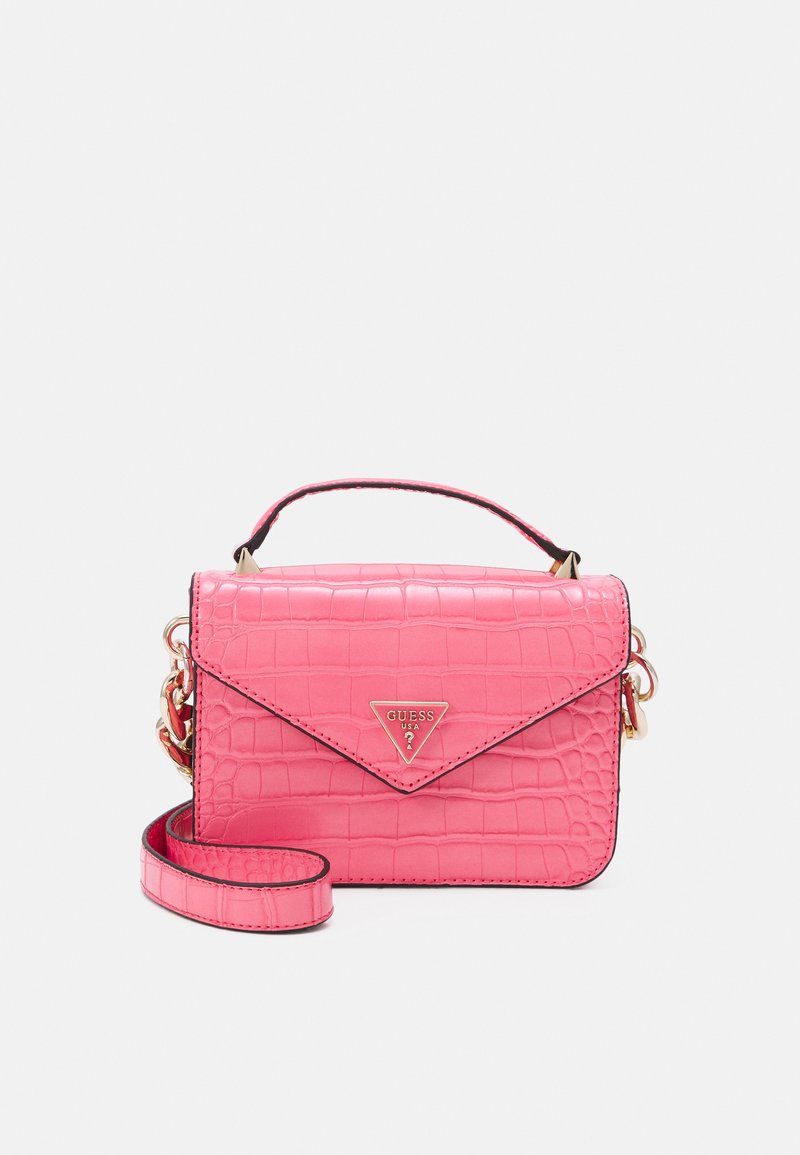 Guess RETOUR MINI TOP HANDLE FLAP Handbag coral Zalando.ie