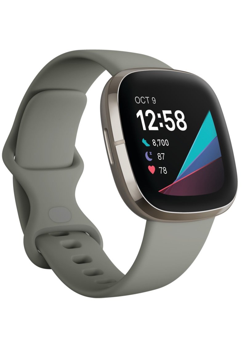 Herren Analoguhren | Fitbit SENSE Smartwatch silber/silberfarben - FO75236 Herren Analoguhren | Fitbit SENSE Smartwatch silber/silberfarben - FO75236