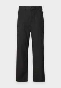 FAT PANT UNISEX - Trousers - black ripstop