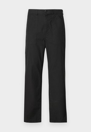 Stan Ray FAT PANT UNISEX - Püksid - black ripstop