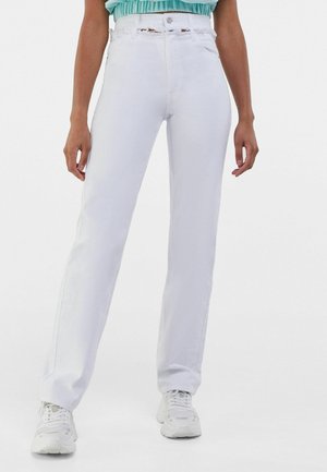 Jeans straight leg - white