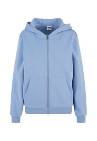 Sweater met rits - powderblue