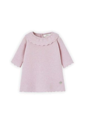 Vestido de punto - rosa tiza
