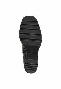 Tamaris Kotníkové boty na platformě - black leather