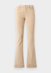 ONLMARY GLOBAL FLARED  - Pantaloni - oatmeal