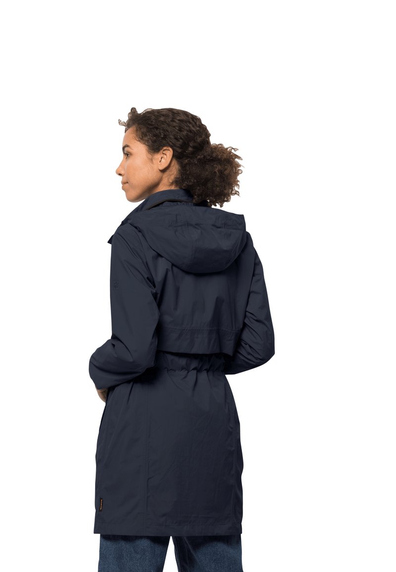 Damen Parkas | Jack Wolfskin NORDEN PORT Trenchcoat night blue/blau - LV29724 Damen Parkas | Jack Wolfskin NORDEN PORT Trenchcoat night blue/blau - LV29724