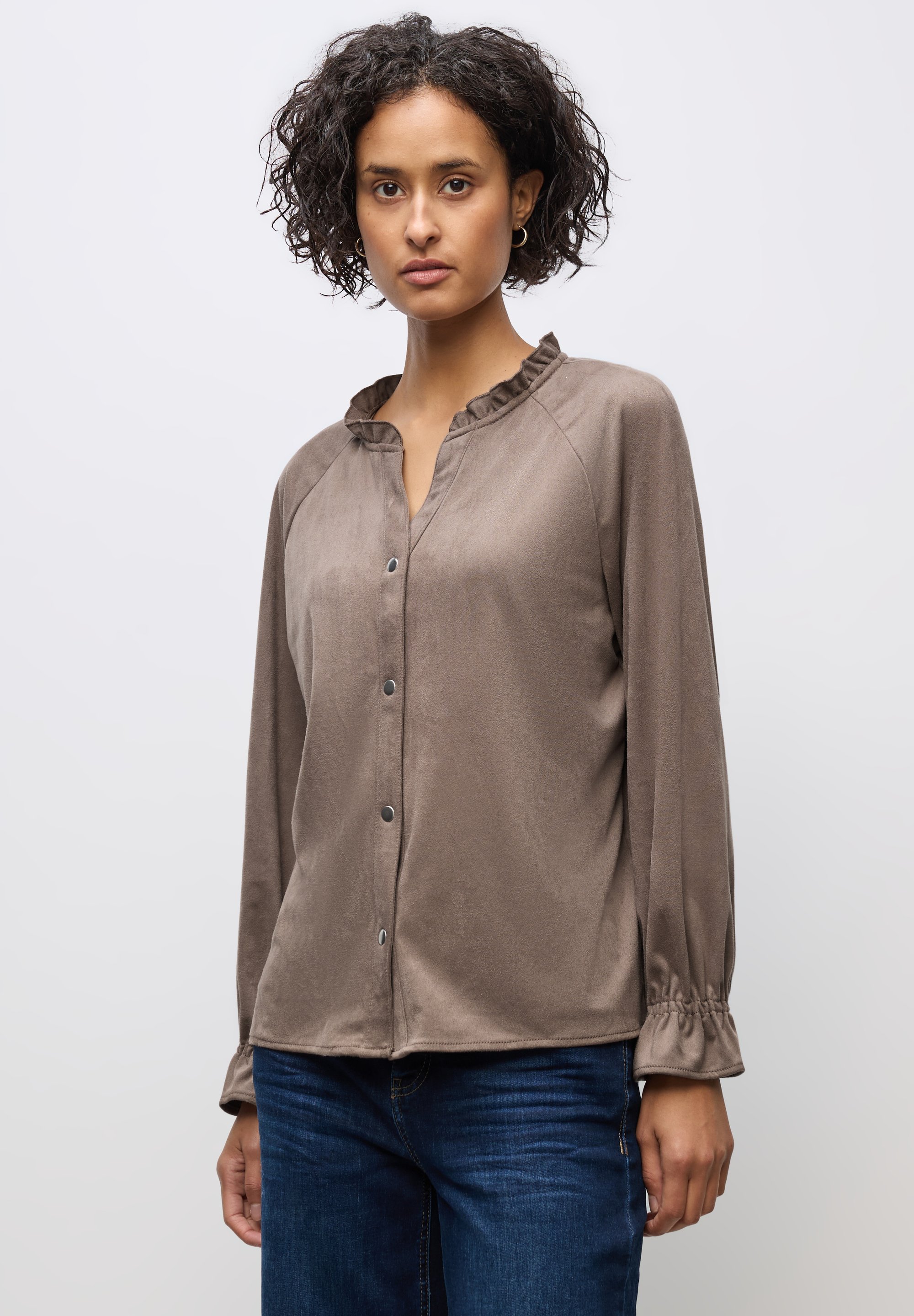 pattern RUNDHOLZ NEW Oversize lagenlook sable brown privatsachen