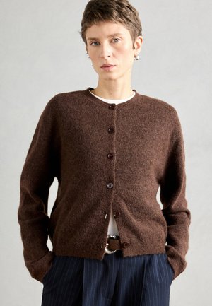CARDIGAN MINNA - Strickjacke - brown