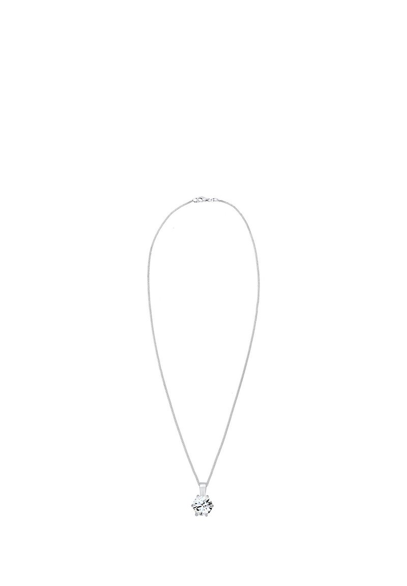 Collana con ciondolo a cuore e ali in argento 925