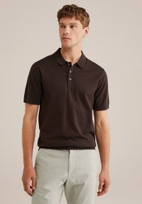 WE Fashion - Polo shirt - dark brown Thumbnail Image 1