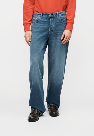 Tommy Jeans JAIMIE WHISKERED RELAXED STRAIGHT LEG CARPENTER JEANS - Jeans a sigaretta - blue denim
