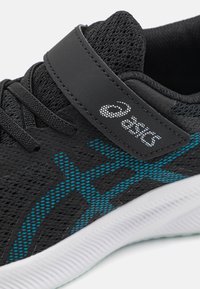 ASICS PATRIOT 13 UNISEX - Chaussures de running sur route - black/teal blue