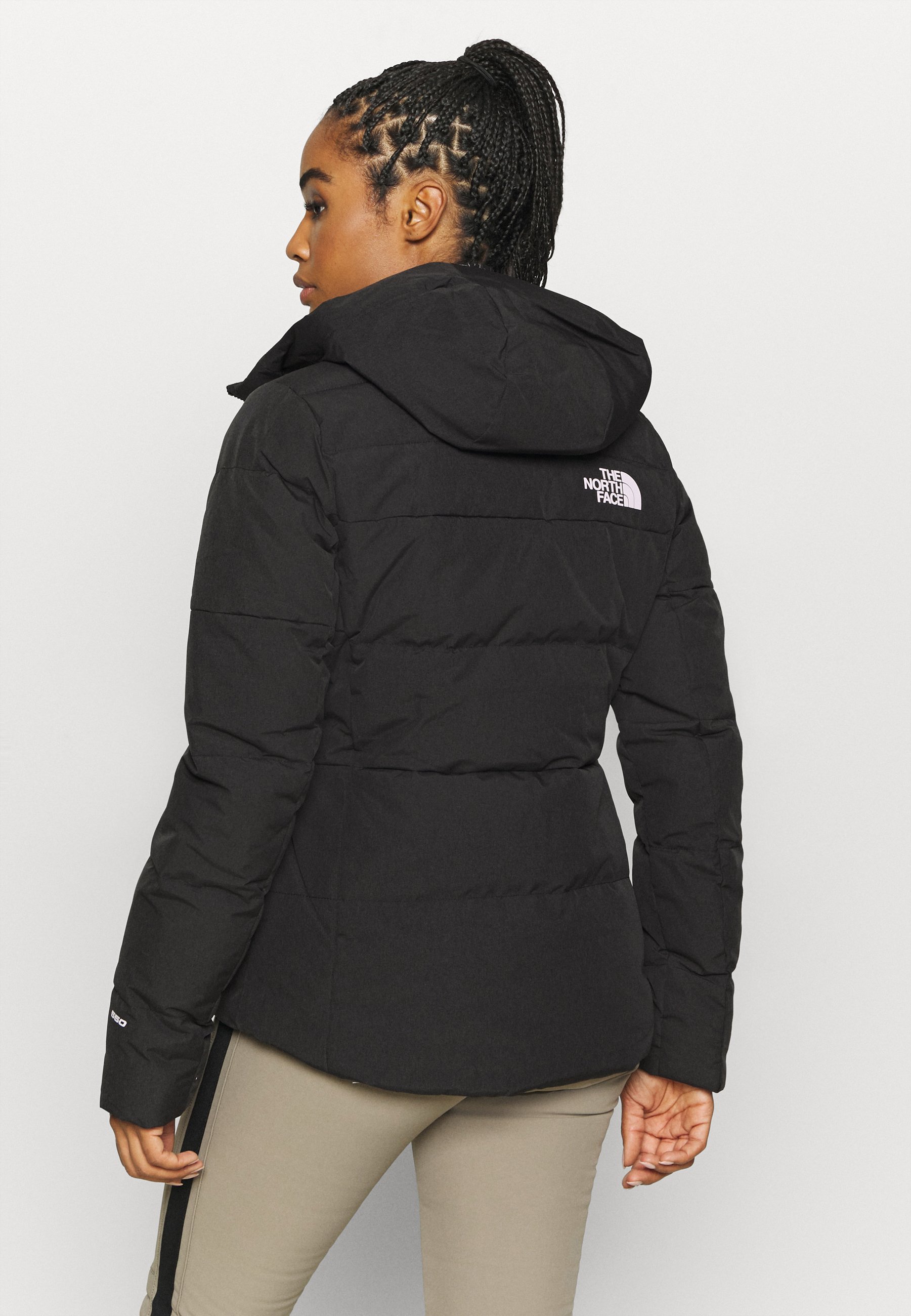 north face heavenly hooded down jacket