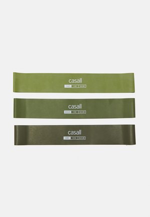 BANDS 3 PACK - Fitness / Yoga - green selection
