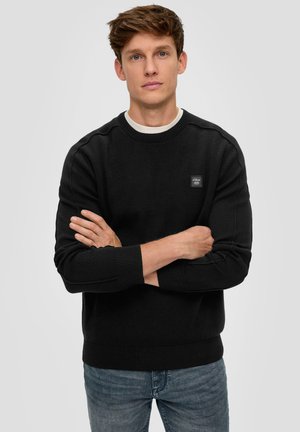 s.Oliver Strickpullover - schwarz