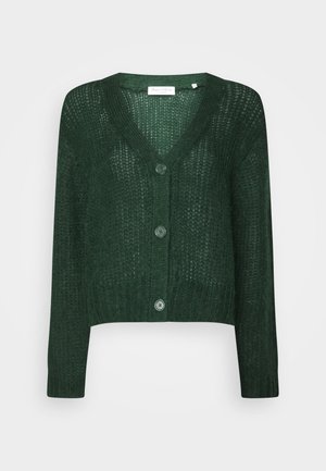 Chaqueta de punto - dark green